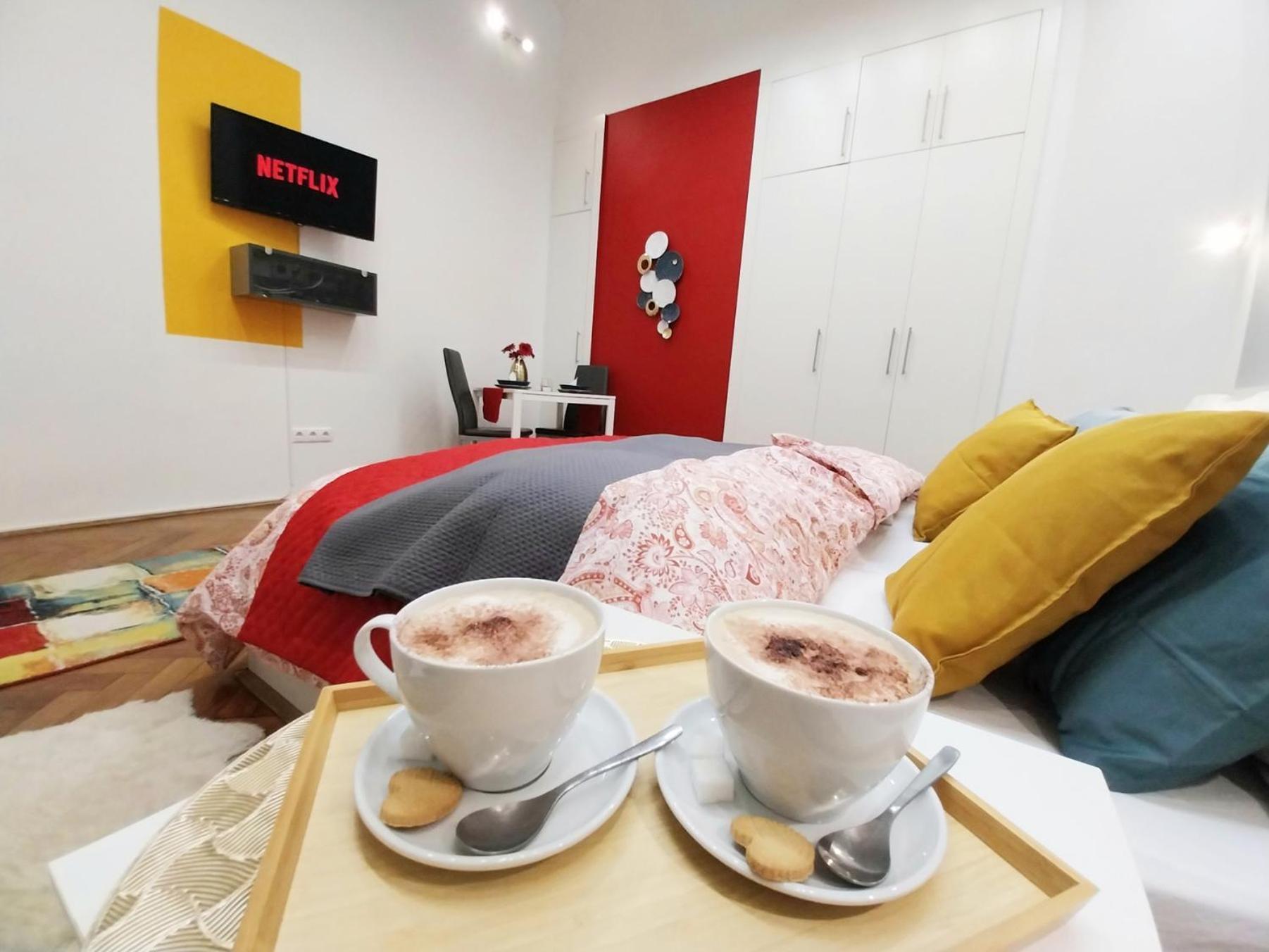 Apartamento King Bed & Cozy Lighting, Free Wifi In Budapeste